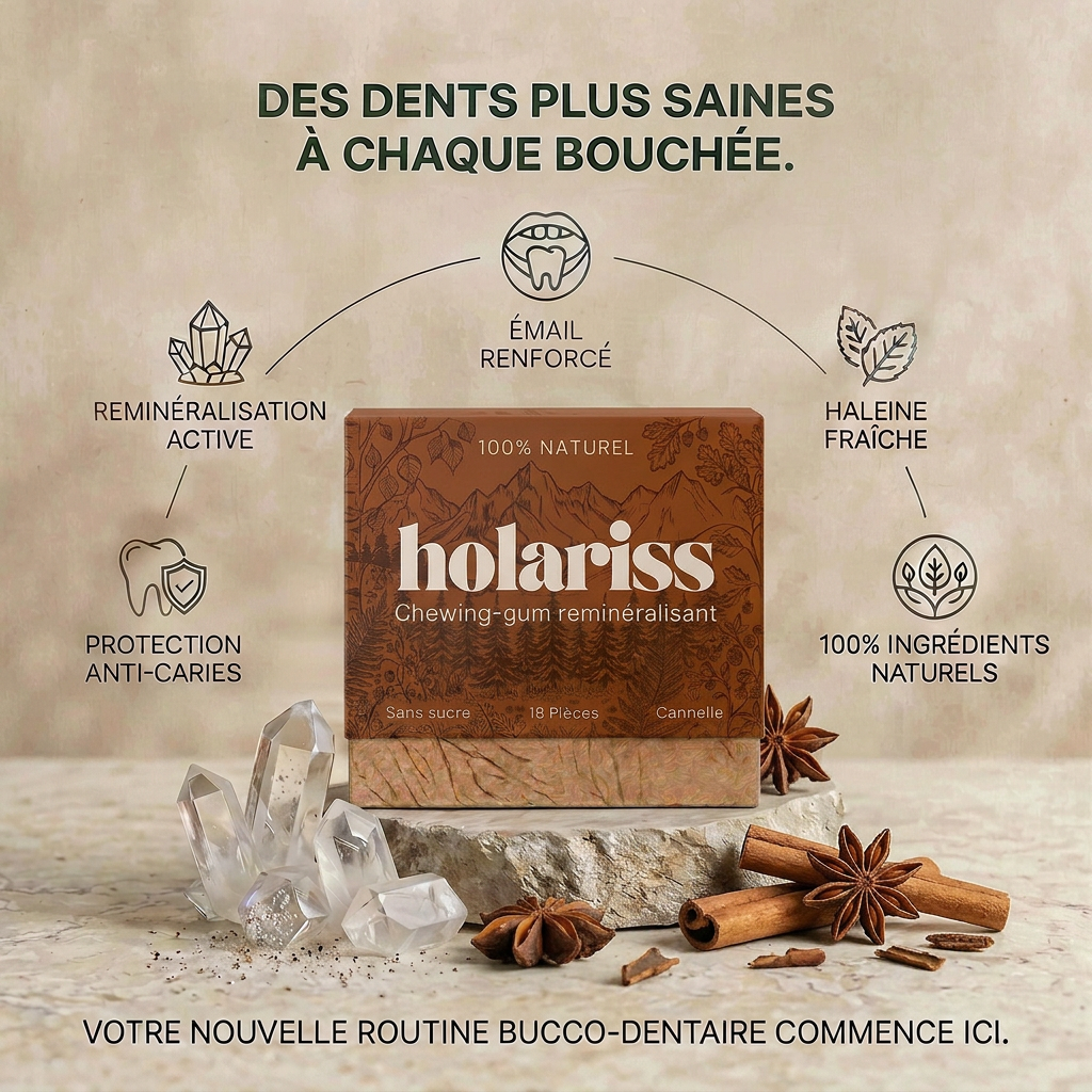 Holariss Chicle Remineralizante (Canela)