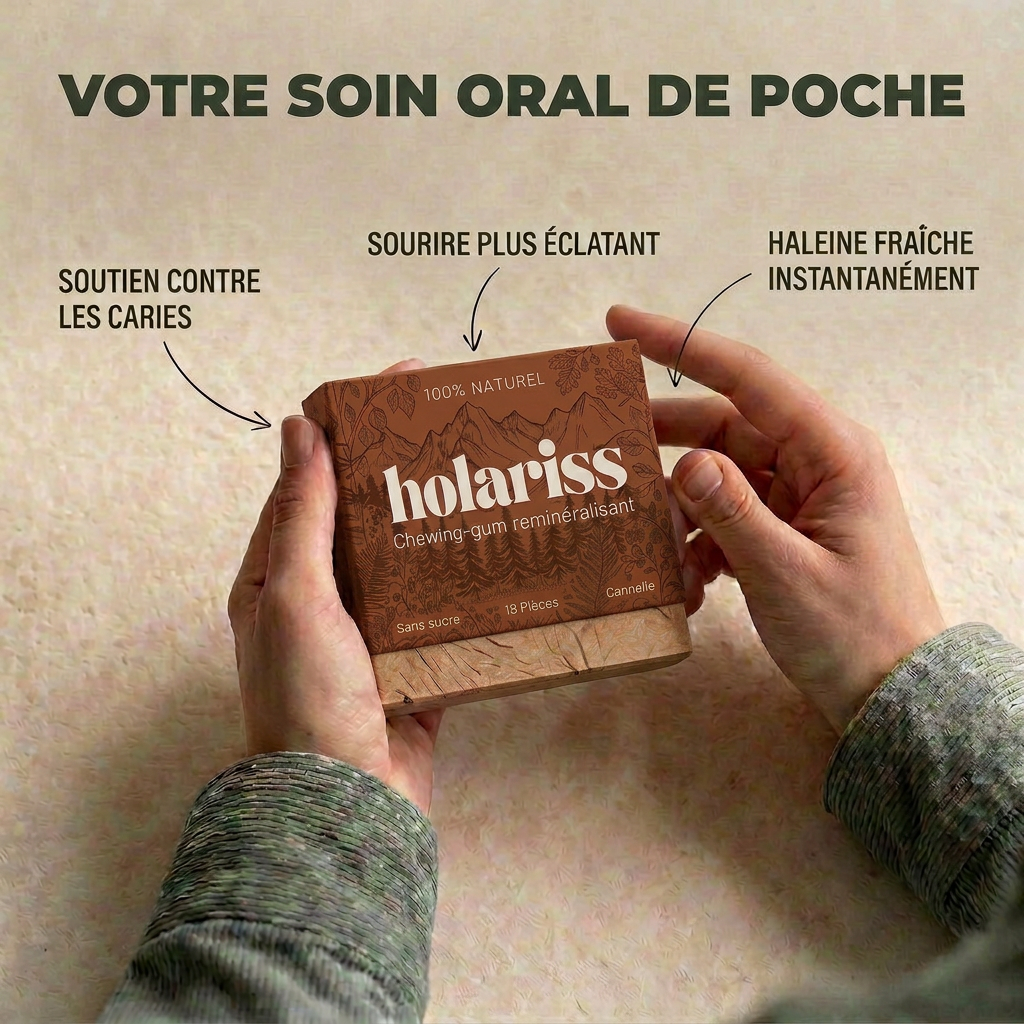 Holariss Chicle Remineralizante (Canela)