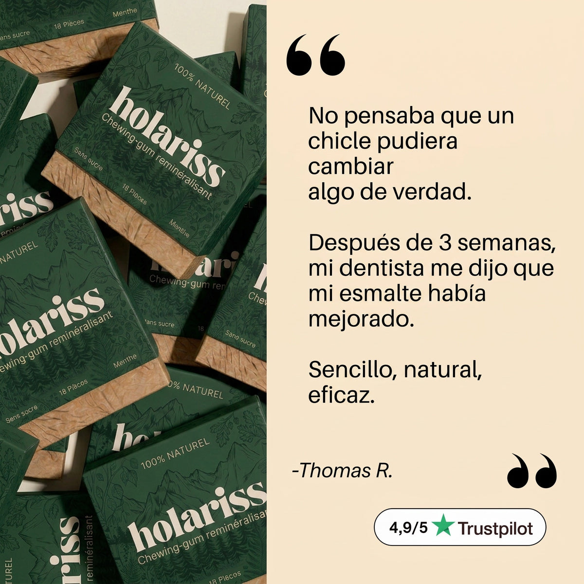 Holariss chicle remineralizante 4